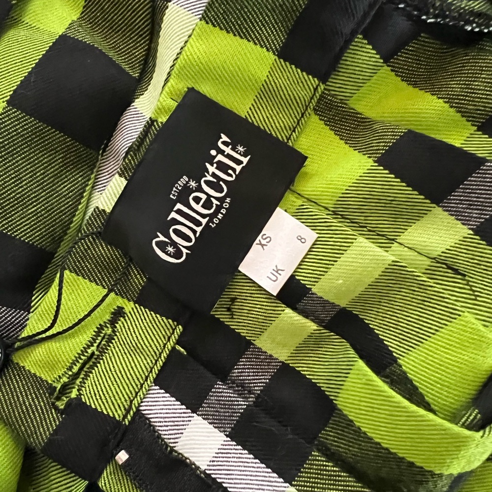 Xs plaid skirt